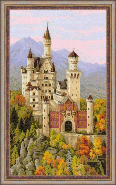 Riolis Cross Stitch Kit - Neuschwanstein Castle