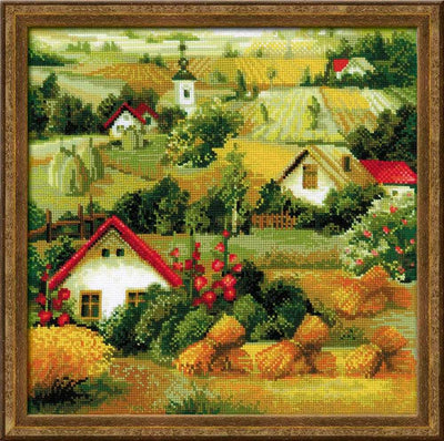 Riolis Cross Stitch Kit - Serbian Landscape