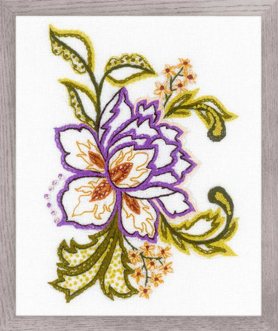 Riolis Freestyle Embroidery Kit - Flower Sketch