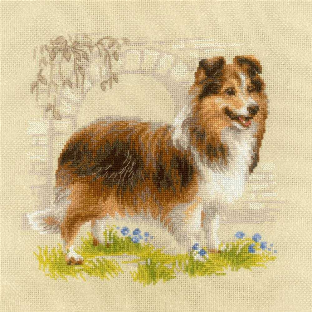 Riolis Cross Stitch Kit - Sheltie