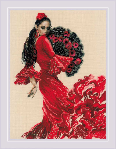 Riolis Cross Stitch Kit - Dancer