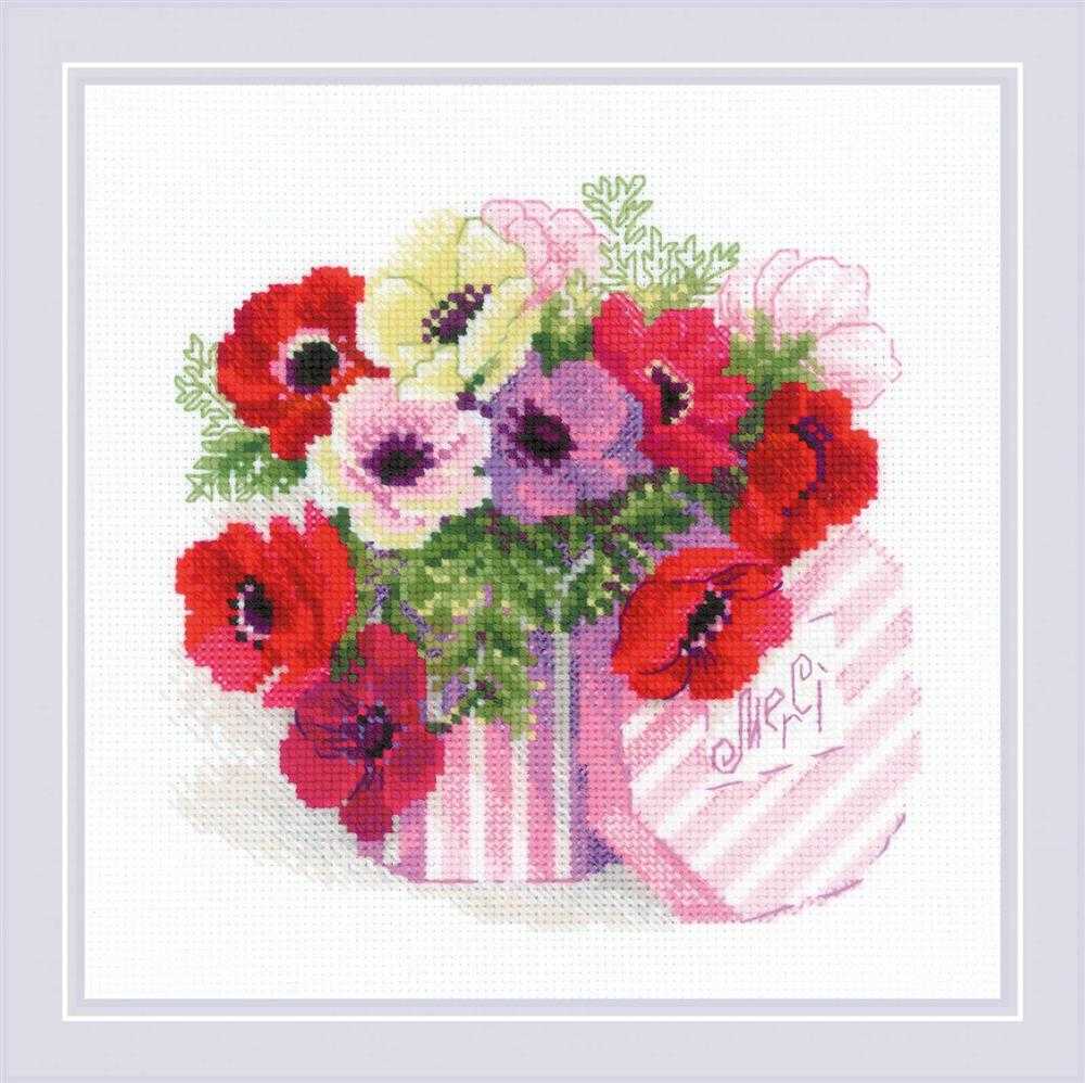 Riolis Cross Stitch Kit - Merci