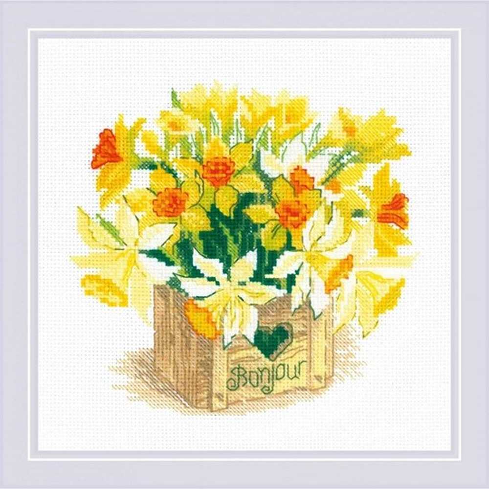 Riolis Cross Stitch Kit - Bonjour