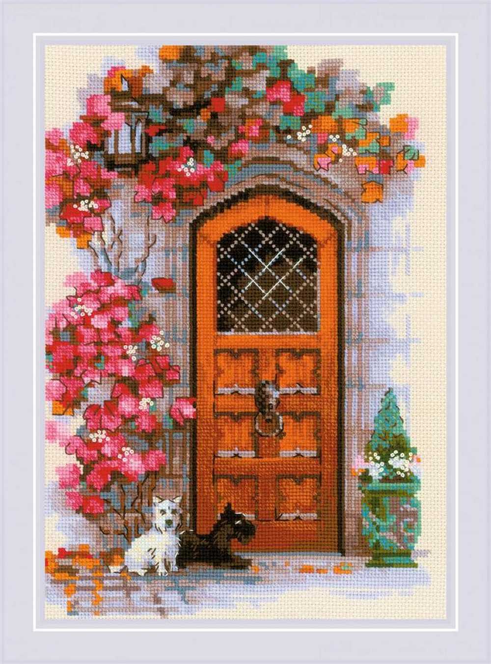 Riolis Cross Stitch Kit - Scottish Door