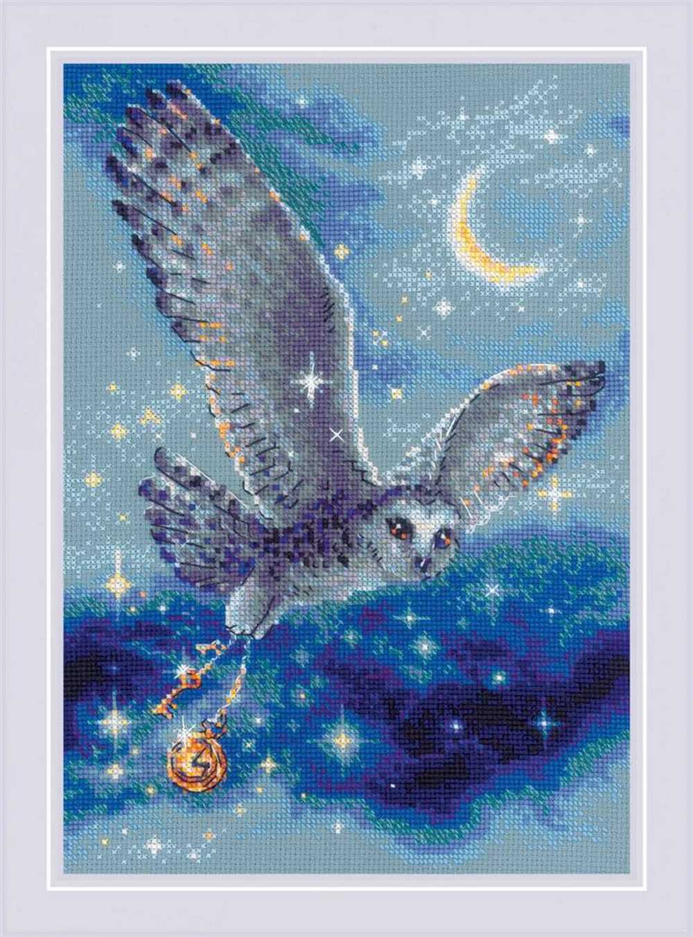 Riolis Cross Stitch Kit - Magic Owl SALE