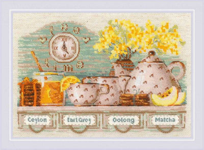 Riolis Cross Stitch Kit - Tea Time