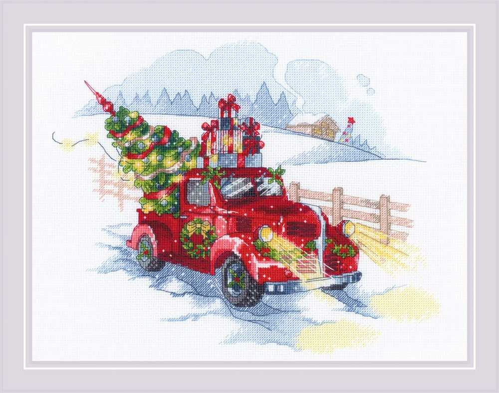 Riolis Cross Stitch Kit - To The Holidays