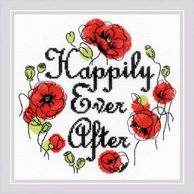 Riolis Cross Stitch Kit - Happily Ever After