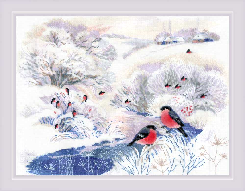 Riolis Cross Stitch Kit - Winter River