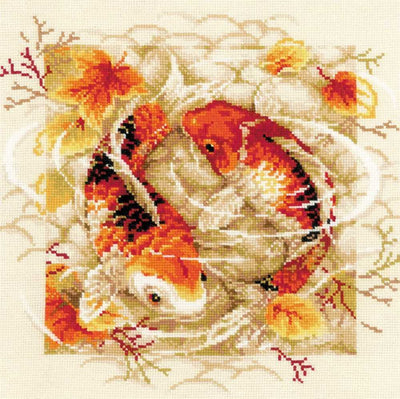 Riolis Cross Stitch Kit - Carp