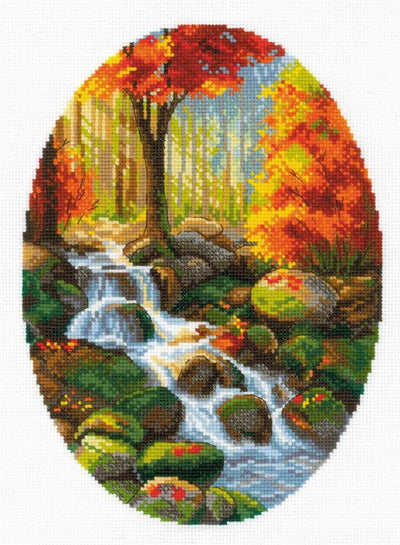 Riolis Cross Stitch Kit - Autumn Foliage