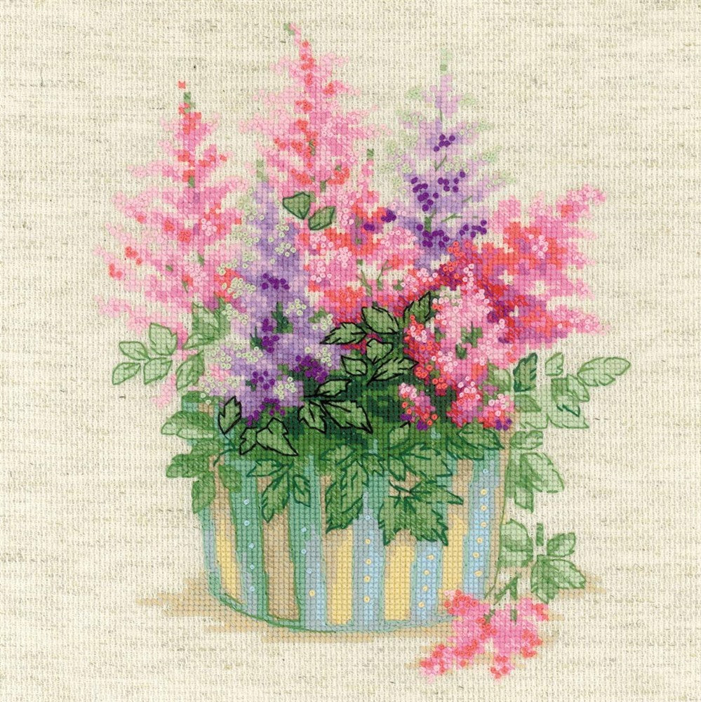 Riolis Cross Stitch Kit - Astilbe