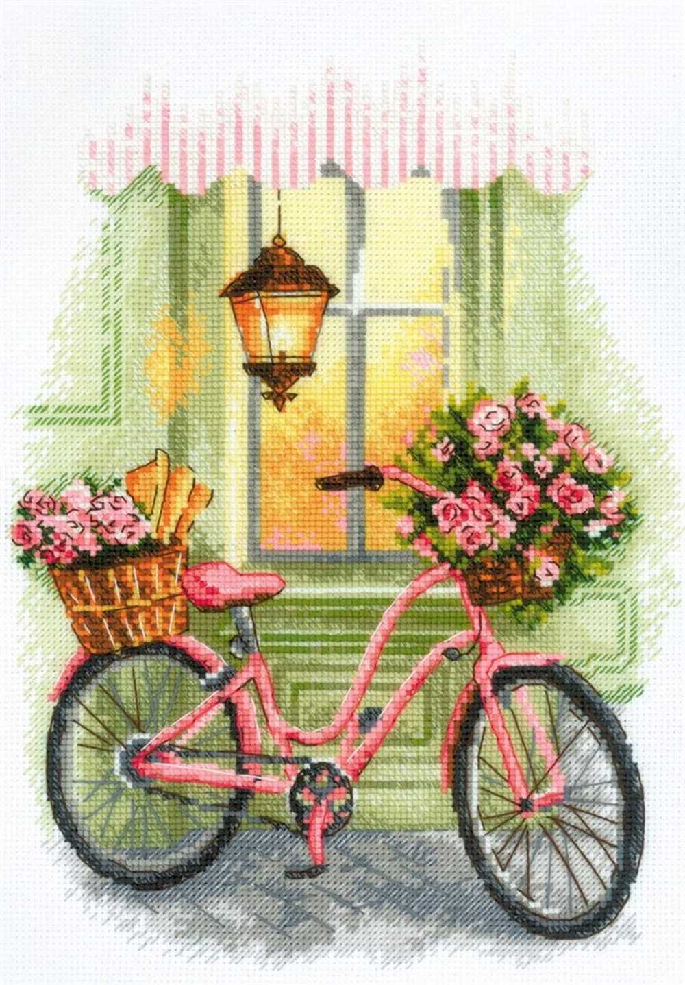 Riolis Cross Stitch Kit - Floral Trip