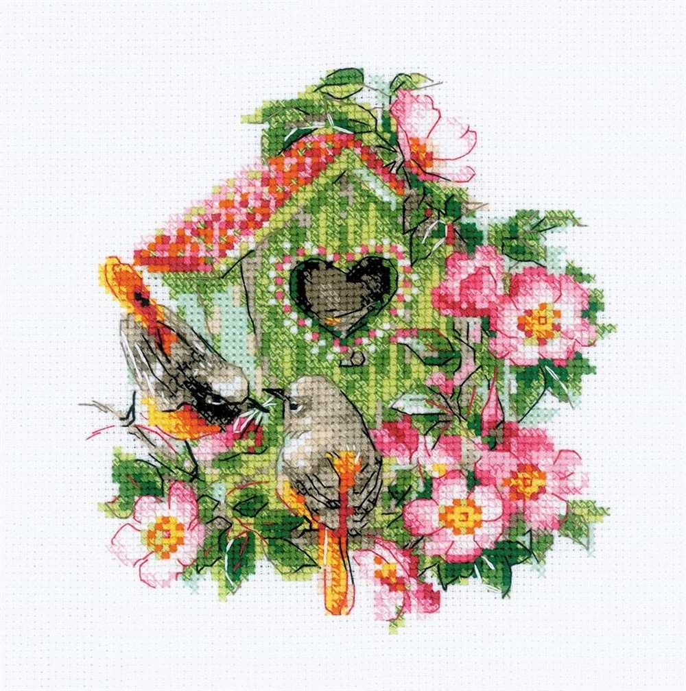 Riolis Cross Stitch Kit - Happy Together