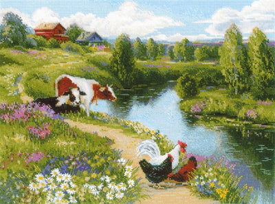 Riolis Cross Stitch Kit -By the River