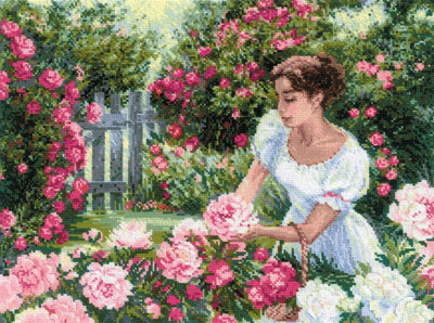 Riolis Cross Stitch Kit -In the Garden