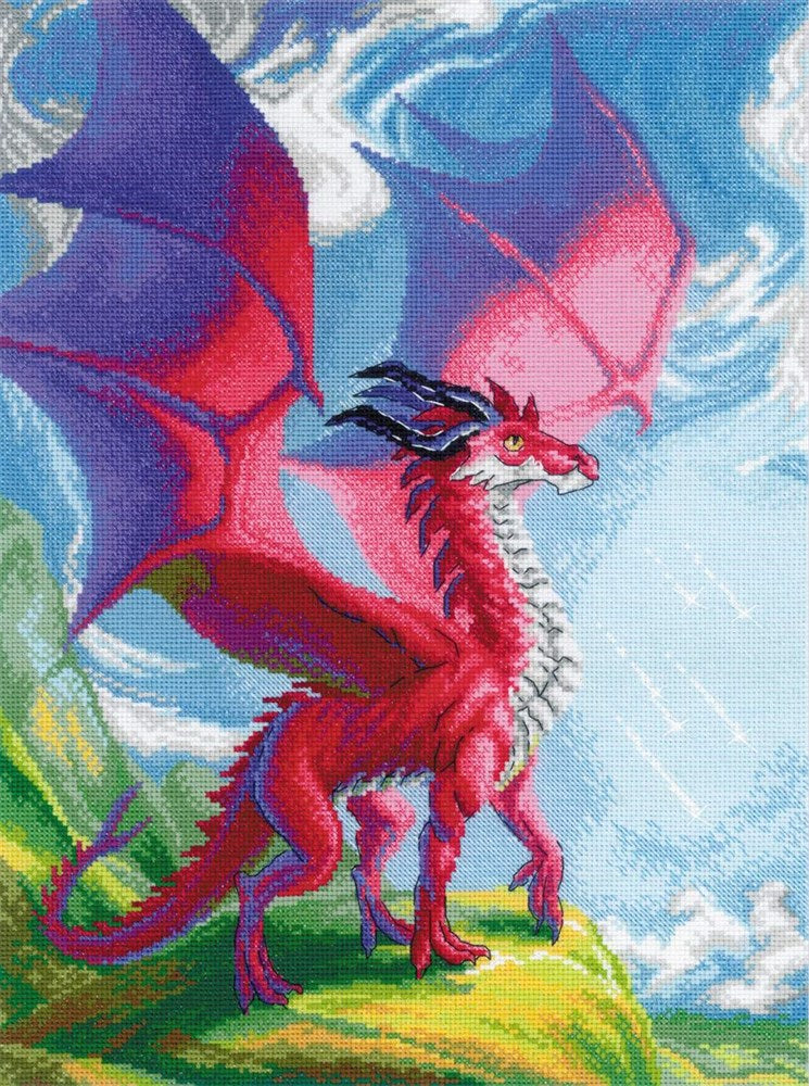 Riolis Cross Stitch Kit - Your Mighty Dragon