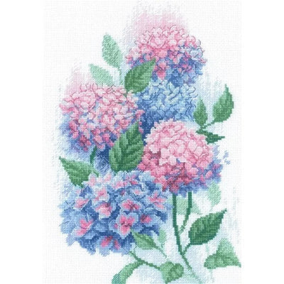 Riolis Cross Stitch Kit - Graceful Hydrangeas