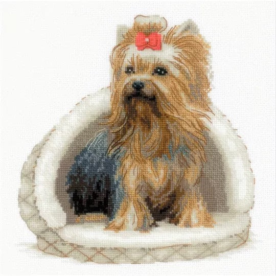 Riolis Cross Stitch Kit - Yorkshire Terrier