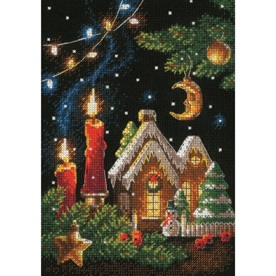 Riolis Gingerbread Tale Cross Stitch Kit