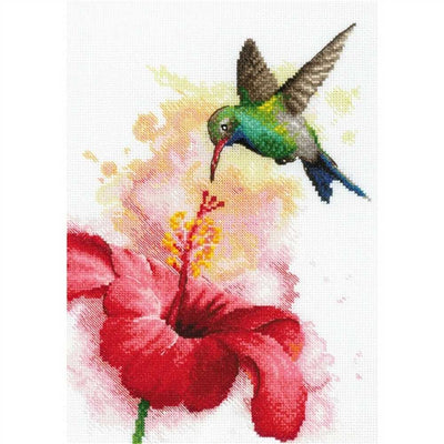 Riolis Cross Stitch Kit - Hummingbird