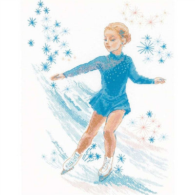 Riolis Cross Stitch Kit - Figure Skating