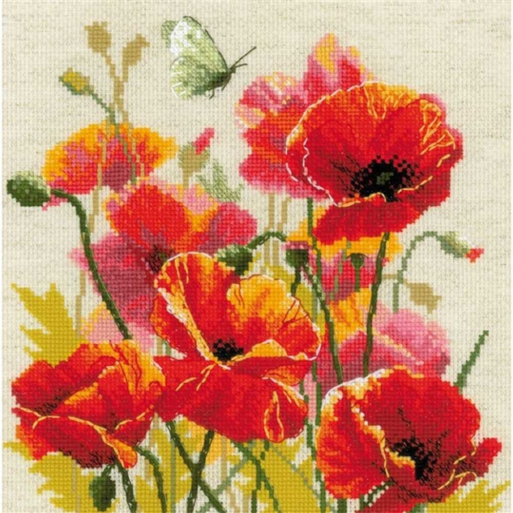 Riolis Cross Stitch Kit - Colour of Flame