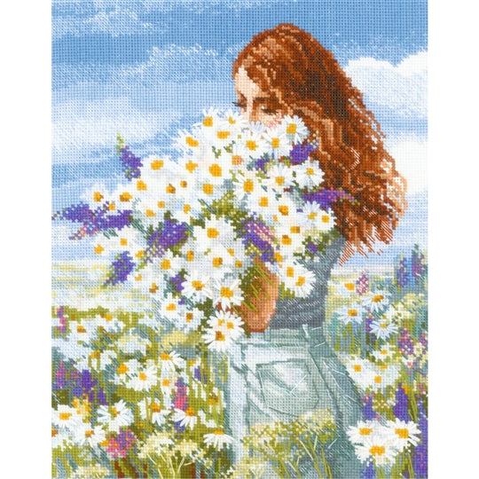 Happiness Cross Stitch Kit -RIOLIS