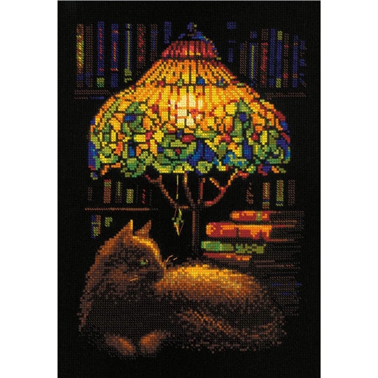 Book Evening Cross Stitch Kit ~ RIOLIS