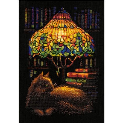 Book Evening Cross Stitch Kit ~ RIOLIS