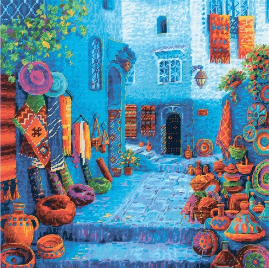 Riolis Cross Stitch Kit - Colours of Morocco