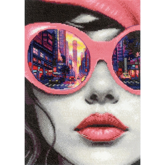 Riolis Cross Stitch Kit - Big City Rhythm