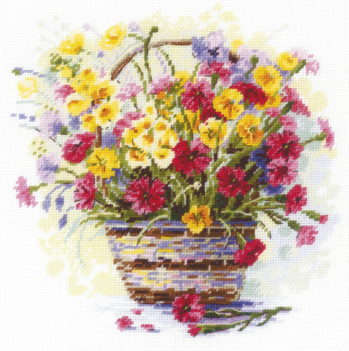Riolis Cross Stitch Kit - Blooming Summer