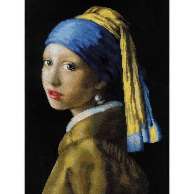 Riolis Cross Stitch Kit - Girl with a Pearl Earring