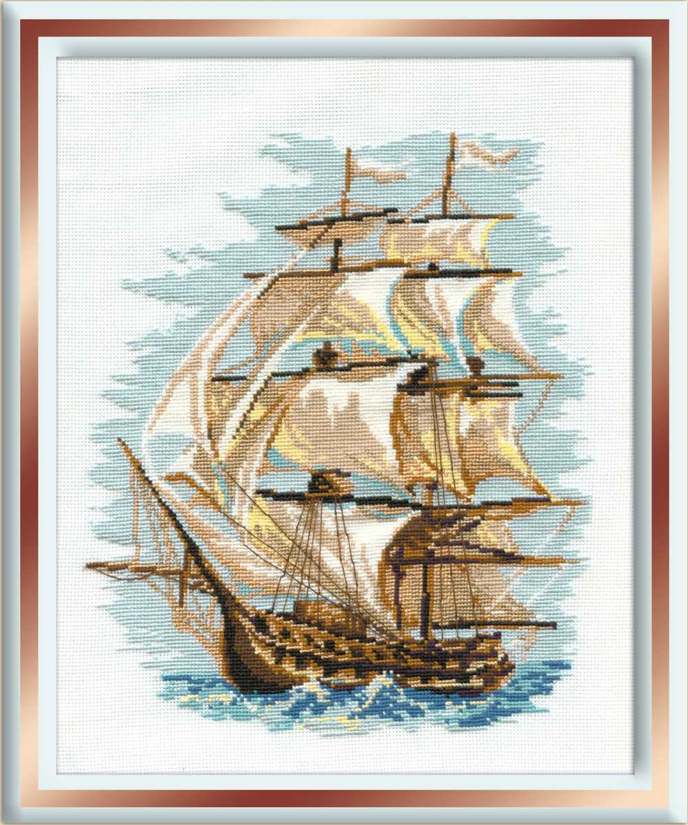 Riolis Cross Stitch Kit - Ship