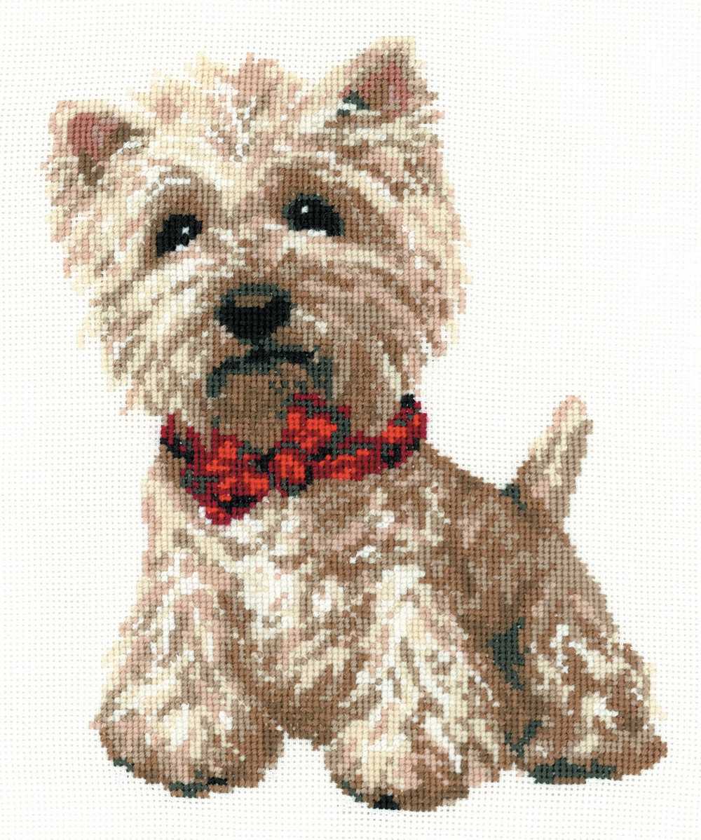 Riolis Cross Stitch Kit - West Highland White