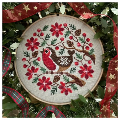 Little Dove Designs Cross Stitch Kit - Robin Redbreast