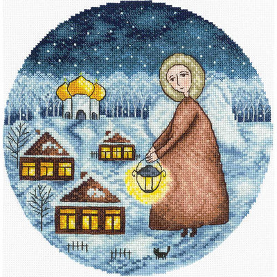Christmas Angel Cross Stitch Kit - Andriana