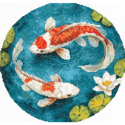 Carp Cross Stitch Kit - Andriana