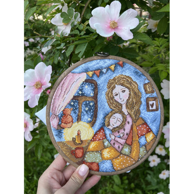 Mother's Warmth Cross Stitch Kit - Andriana