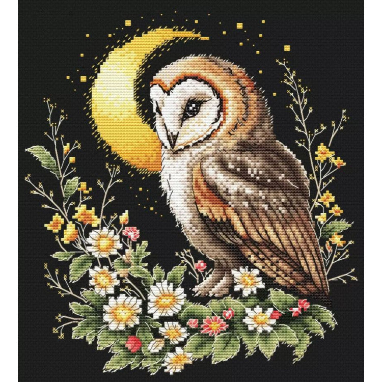 in The Moonlight Cross Stitch Kit - Andriana
