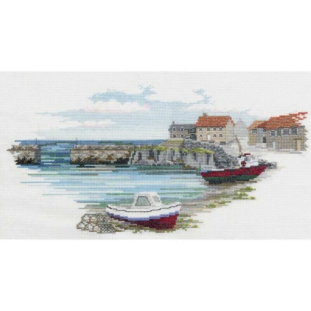 Coastal Britain - Fishermans Haven Cross Stitch Kit by Derwentwater Designs