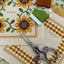 Little Dove Designs Cross Stitch Biscornu Kit - Sunflower