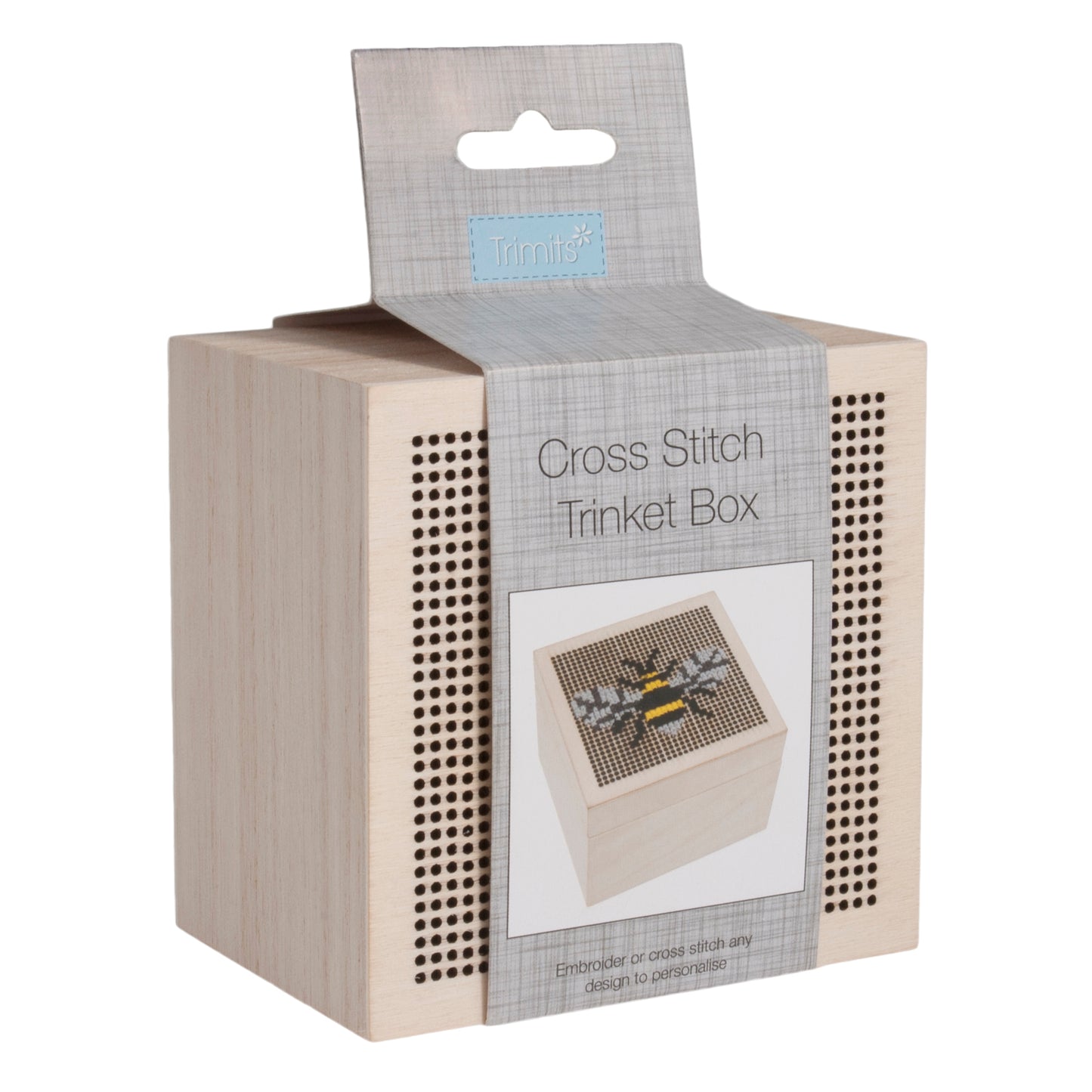 Cross Stitch Trinket Storage Box ~ Trimits