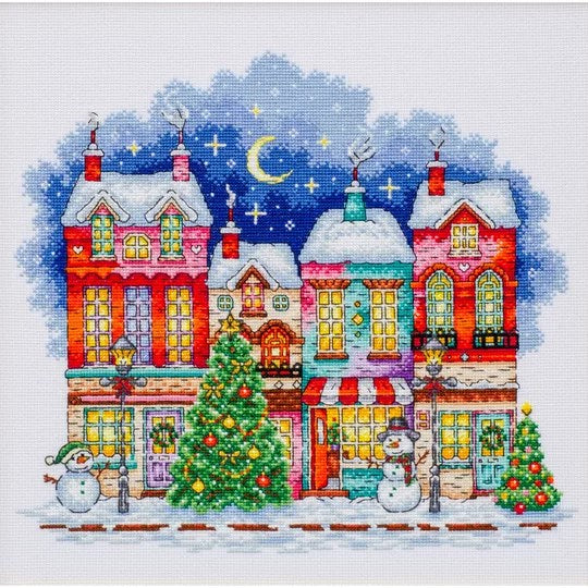 Christmas City Cross Stitch Kit ~ VDV