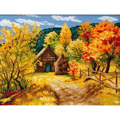 Autumn Gold of the Mountains Cross Stitch Kit ~ VDV