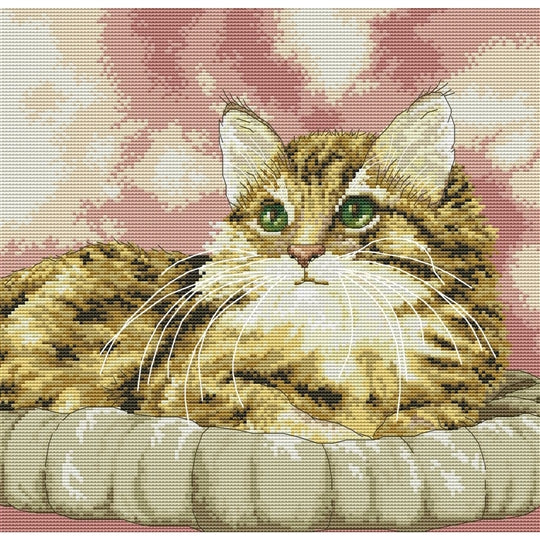 A Fluffy Friend Cross Stitch Kit ~ VDV