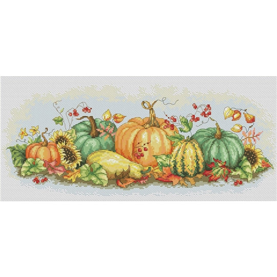 Autumn Harvest Cross Stitch Kit ~ VDV