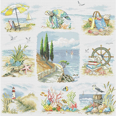 Cerulean Dream Cross Stitch Kit ~ VDV
