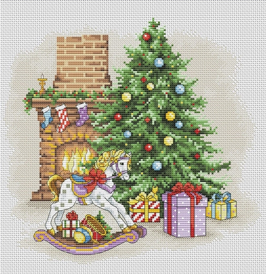 Christmas Eve Cross Stitch Kit ~ VDV